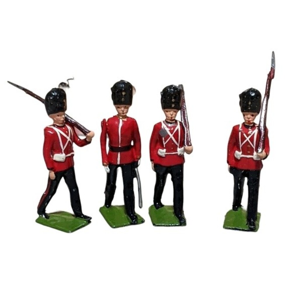 Miniatures the Royal Welsh fusiliers 6 soldiers and goat mascot in box - Picture 12 of 12